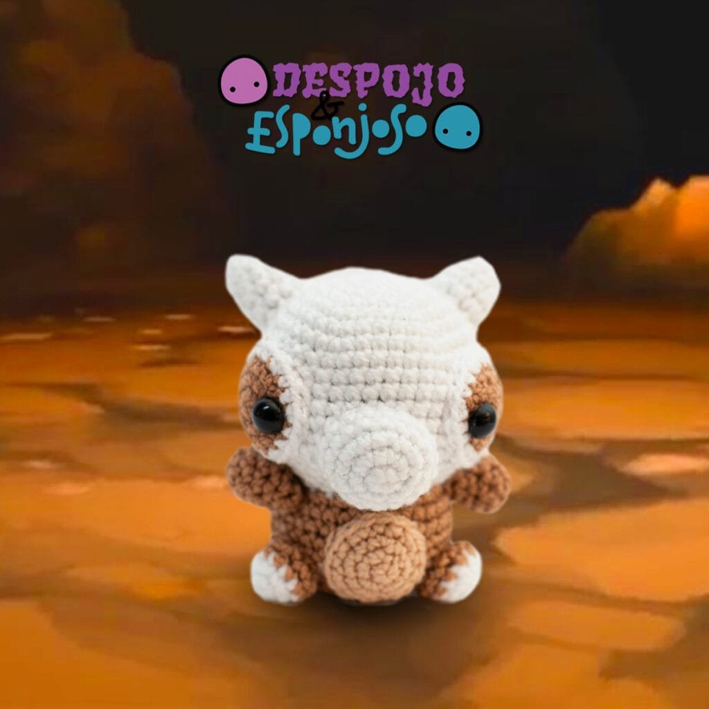 peluche pokemon cubone despojo y esponjoso