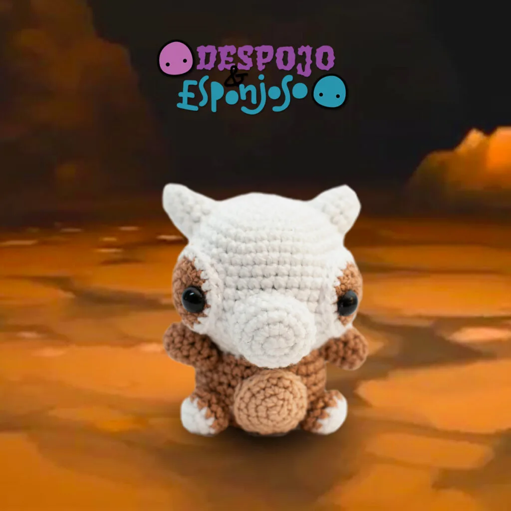 peluche pokemon cubone despojo y esponjoso