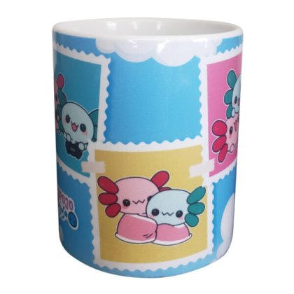 Taza para Regalo de 14 de febrero con diseño de Ajolotes | Ajolotaza - Imagen 5