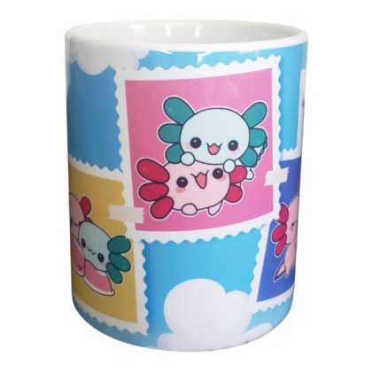 Taza para Regalo de 14 de febrero con diseño de Ajolotes | Ajolotaza - Imagen 4