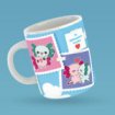 Taza para Regalo de 14 de febrero con diseño de Ajolotes | Ajolotaza