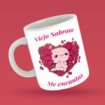 Taza para cafe con diseño de Ajolotes | Viejo Sabroso 😈