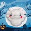 Decoración de Halloween Ajolote de Peluche Kawaii | Chibi Boo